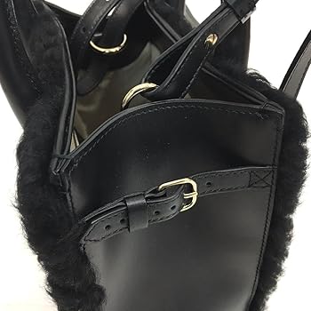 美品 バレンシアガ 347237 パドロックヌード ミニ ムートン BALENCIAGA バレンシアガ パドロックヌード ミニ ハンドバッグ